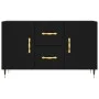 Aparador de madera de ingeniería negro 100x36x60 cm de vidaXL, Aparadores - Ref: Foro24-828149, Precio: 83,71 €, Descuento: %