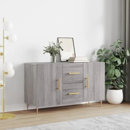 Engineered wood sideboard in Sonoma grey, 100x36x60 cm. by vidaXL, Sideboards - Ref: Foro24-828162, Price: 84,03 €, Discount: %