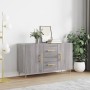 Engineered wood sideboard in Sonoma grey, 100x36x60 cm. by vidaXL, Sideboards - Ref: Foro24-828162, Price: 85,11 €, Discount: %