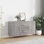 Engineered wood sideboard in Sonoma grey, 100x36x60 cm. by vidaXL, Sideboards - Ref: Foro24-828162, Price: 84,03 €, Discount: %