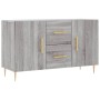 Engineered wood sideboard in Sonoma grey, 100x36x60 cm. by vidaXL, Sideboards - Ref: Foro24-828162, Price: 85,11 €, Discount: %