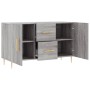 Engineered wood sideboard in Sonoma grey, 100x36x60 cm. by vidaXL, Sideboards - Ref: Foro24-828162, Price: 85,11 €, Discount: %