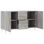 Engineered wood sideboard in Sonoma grey, 100x36x60 cm. by vidaXL, Sideboards - Ref: Foro24-828162, Price: 84,03 €, Discount: %