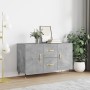 Concrete gray engineered wood sideboard 100x36x60 cm by vidaXL, Sideboards - Ref: Foro24-828152, Price: 122,42 €, Discount: %
