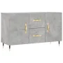 Concrete gray engineered wood sideboard 100x36x60 cm by vidaXL, Sideboards - Ref: Foro24-828152, Price: 121,15 €, Discount: %