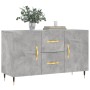 Concrete gray engineered wood sideboard 100x36x60 cm by vidaXL, Sideboards - Ref: Foro24-828152, Price: 122,42 €, Discount: %