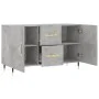 Concrete gray engineered wood sideboard 100x36x60 cm by vidaXL, Sideboards - Ref: Foro24-828152, Price: 121,15 €, Discount: %