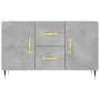 Concrete gray engineered wood sideboard 100x36x60 cm by vidaXL, Sideboards - Ref: Foro24-828152, Price: 121,15 €, Discount: %