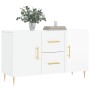 Glossy white engineered wood sideboard 100x36x60 cm by vidaXL, Sideboards - Ref: Foro24-828158, Price: 113,18 €, Discount: %
