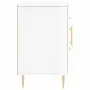 Aparador de madera de ingeniería blanco brillante 100x36x60 cm de vidaXL, Aparadores - Ref: Foro24-828158, Precio: 111,47 €, ...