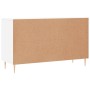 Glossy white engineered wood sideboard 100x36x60 cm by vidaXL, Sideboards - Ref: Foro24-828158, Price: 113,18 €, Discount: %