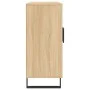 Sonoma Oak Engineered Wood Sideboard 90x34x80 cm by vidaXL, Sideboards - Ref: Foro24-828135, Price: 89,39 €, Discount: %