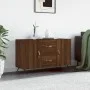 Sideboard aus braunem Eichenholzwerkstoff, 100 x 36 x 60 cm von vidaXL, Sideboards - Ref: Foro24-828147, Preis: 103,50 €, Rab...