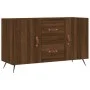 Sideboard aus braunem Eichenholzwerkstoff, 100 x 36 x 60 cm von vidaXL, Sideboards - Ref: Foro24-828147, Preis: 103,50 €, Rab...