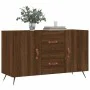 Aparador de madera de ingeniería roble marrón 100x36x60 cm de vidaXL, Aparadores - Ref: Foro24-828147, Precio: 103,47 €, Desc...