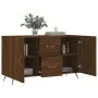 Sideboard aus braunem Eichenholzwerkstoff, 100 x 36 x 60 cm von vidaXL, Sideboards - Ref: Foro24-828147, Preis: 103,50 €, Rab...