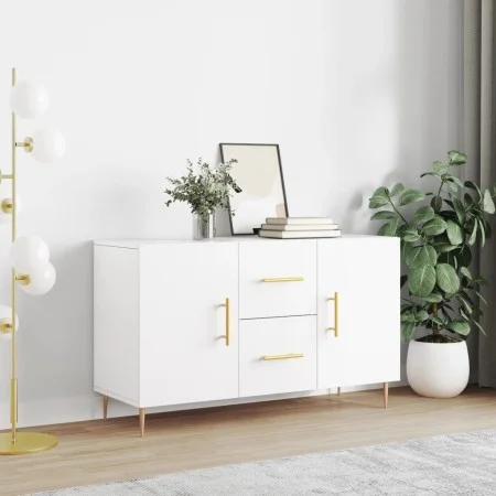 Weißes Sideboard aus Holzwerkstoff, 100 x 36 x 60 cm von vidaXL, Sideboards - Ref: Foro24-828156, Preis: 87,86 €, Rabatt: %