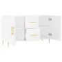 White engineered wood sideboard 100x36x60 cm by vidaXL, Sideboards - Ref: Foro24-828156, Price: 87,86 €, Discount: %