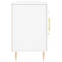 White engineered wood sideboard 100x36x60 cm by vidaXL, Sideboards - Ref: Foro24-828156, Price: 89,23 €, Discount: %