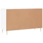 Weißes Sideboard aus Holzwerkstoff, 100 x 36 x 60 cm von vidaXL, Sideboards - Ref: Foro24-828156, Preis: 87,86 €, Rabatt: %