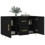 Aparador de madera de ingeniería negro 100x36x60 cm de vidaXL, Aparadores - Ref: Foro24-828157, Precio: 86,59 €, Descuento: %