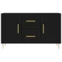 Aparador de madera de ingeniería negro 100x36x60 cm de vidaXL, Aparadores - Ref: Foro24-828157, Precio: 86,59 €, Descuento: %