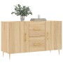 Sideboard aus Sonoma-Eichenholzwerkstoff, 100 x 36 x 60 cm von vidaXL, Sideboards - Ref: Foro24-828159, Preis: 98,13 €, Rabat...