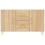 Sideboard aus Sonoma-Eichenholzwerkstoff, 100 x 36 x 60 cm von vidaXL, Sideboards - Ref: Foro24-828159, Preis: 98,13 €, Rabat...