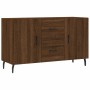 Engineered wood sideboard in brown oak 100x36x60 cm by vidaXL, Sideboards - Ref: Foro24-828195, Price: 106,72 €, Discount: %