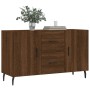 Engineered wood sideboard in brown oak 100x36x60 cm by vidaXL, Sideboards - Ref: Foro24-828195, Price: 106,72 €, Discount: %