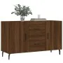 Engineered wood sideboard in brown oak 100x36x60 cm by vidaXL, Sideboards - Ref: Foro24-828195, Price: 105,08 €, Discount: %