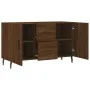 Engineered wood sideboard in brown oak 100x36x60 cm by vidaXL, Sideboards - Ref: Foro24-828195, Price: 105,08 €, Discount: %