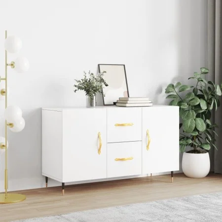 Sideboard aus weißem Holzwerkstoff 100x36x60 cm von vidaXL, Sideboards - Ref: Foro24-828148, Preis: 88,45 €, Rabatt: %