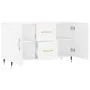 Sideboard aus weißem Holzwerkstoff 100x36x60 cm von vidaXL, Sideboards - Ref: Foro24-828148, Preis: 88,45 €, Rabatt: %