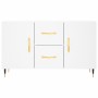 Sideboard aus weißem Holzwerkstoff 100x36x60 cm von vidaXL, Sideboards - Ref: Foro24-828148, Preis: 89,69 €, Rabatt: %