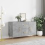 Engineered wood sideboard in concrete grey, 100x36x60 cm by vidaXL, Sideboards - Ref: Foro24-828160, Price: 98,51 €, Discount: %