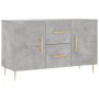 Engineered wood sideboard in concrete grey, 100x36x60 cm by vidaXL, Sideboards - Ref: Foro24-828160, Price: 98,51 €, Discount: %