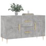 Engineered wood sideboard in concrete grey, 100x36x60 cm by vidaXL, Sideboards - Ref: Foro24-828160, Price: 98,51 €, Discount: %