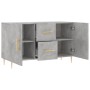 Engineered wood sideboard in concrete grey, 100x36x60 cm by vidaXL, Sideboards - Ref: Foro24-828160, Price: 98,51 €, Discount: %
