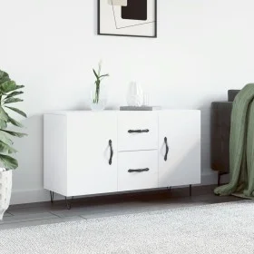 White engineered wood sideboard 100x36x60 cm by vidaXL, Sideboards - Ref: Foro24-828164, Price: 94,99 €, Discount: %