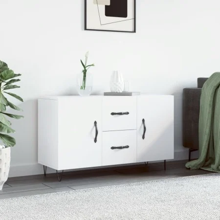 Weißes Sideboard aus Holzwerkstoff, 100 x 36 x 60 cm von vidaXL, Sideboards - Ref: Foro24-828164, Preis: 94,99 €, Rabatt: %
