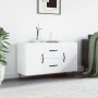 White engineered wood sideboard 100x36x60 cm by vidaXL, Sideboards - Ref: Foro24-828164, Price: 96,30 €, Discount: %