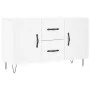Weißes Sideboard aus Holzwerkstoff, 100 x 36 x 60 cm von vidaXL, Sideboards - Ref: Foro24-828164, Preis: 94,99 €, Rabatt: %
