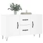 Weißes Sideboard aus Holzwerkstoff, 100 x 36 x 60 cm von vidaXL, Sideboards - Ref: Foro24-828164, Preis: 94,99 €, Rabatt: %