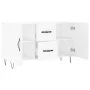 Weißes Sideboard aus Holzwerkstoff, 100 x 36 x 60 cm von vidaXL, Sideboards - Ref: Foro24-828164, Preis: 94,99 €, Rabatt: %