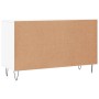 White engineered wood sideboard 100x36x60 cm by vidaXL, Sideboards - Ref: Foro24-828164, Price: 96,30 €, Discount: %