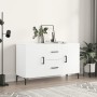 Weißes Sideboard aus Holzwerkstoff, 100 x 36 x 60 cm von vidaXL, Sideboards - Ref: Foro24-828172, Preis: 101,47 €, Rabatt: %