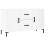 Weißes Sideboard aus Holzwerkstoff, 100 x 36 x 60 cm von vidaXL, Sideboards - Ref: Foro24-828172, Preis: 101,47 €, Rabatt: %