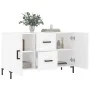 Weißes Sideboard aus Holzwerkstoff, 100 x 36 x 60 cm von vidaXL, Sideboards - Ref: Foro24-828172, Preis: 100,07 €, Rabatt: %