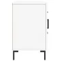 Weißes Sideboard aus Holzwerkstoff, 100 x 36 x 60 cm von vidaXL, Sideboards - Ref: Foro24-828172, Preis: 100,07 €, Rabatt: %
